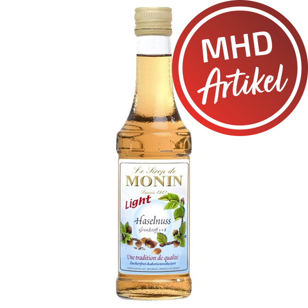 Monin Sirup Haselnuss Light Meinpad